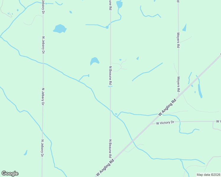map of restaurants, bars, coffee shops, grocery stores, and more near 4616 North Beaune Road in Ludington