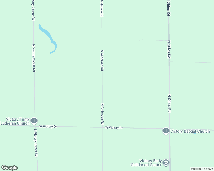 map of restaurants, bars, coffee shops, grocery stores, and more near 4646 North Anderson Road in Ludington