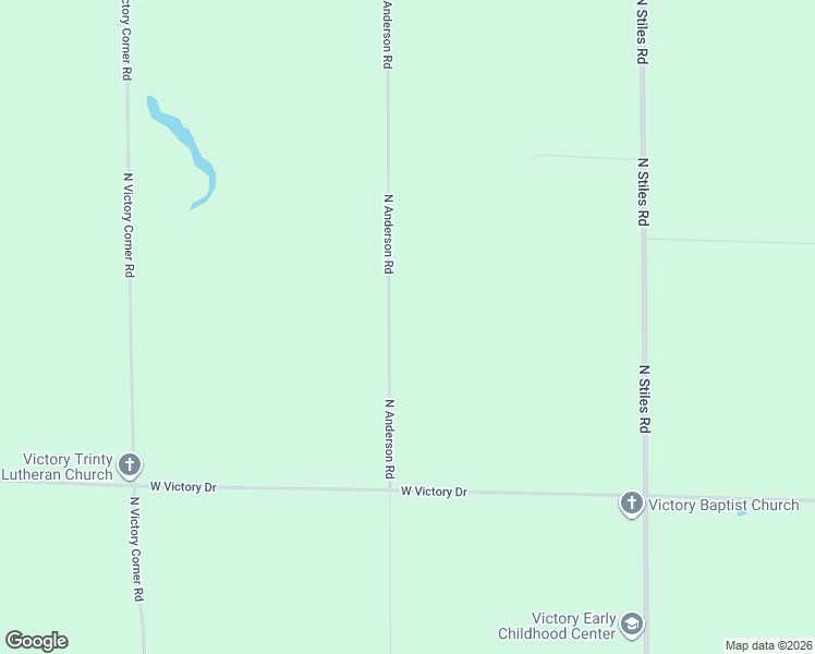 map of restaurants, bars, coffee shops, grocery stores, and more near 4646 North Anderson Road in Ludington