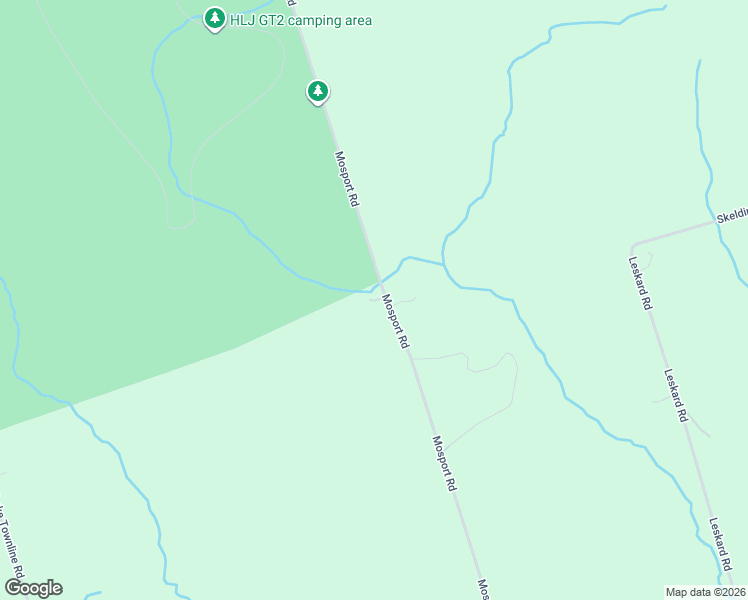 map of restaurants, bars, coffee shops, grocery stores, and more near 9004 Mosport Road in Clarington