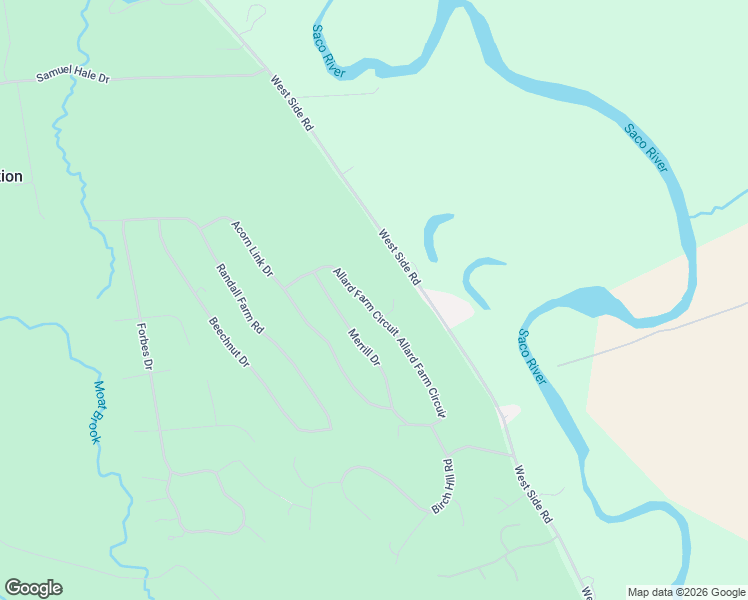 map of restaurants, bars, coffee shops, grocery stores, and more near 202 Allard Farm Circuit in Conway