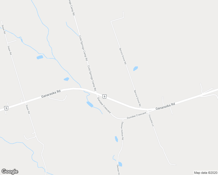 map of restaurants, bars, coffee shops, grocery stores, and more near 8385 Cold Springs Camp Road in Campbellcroft
