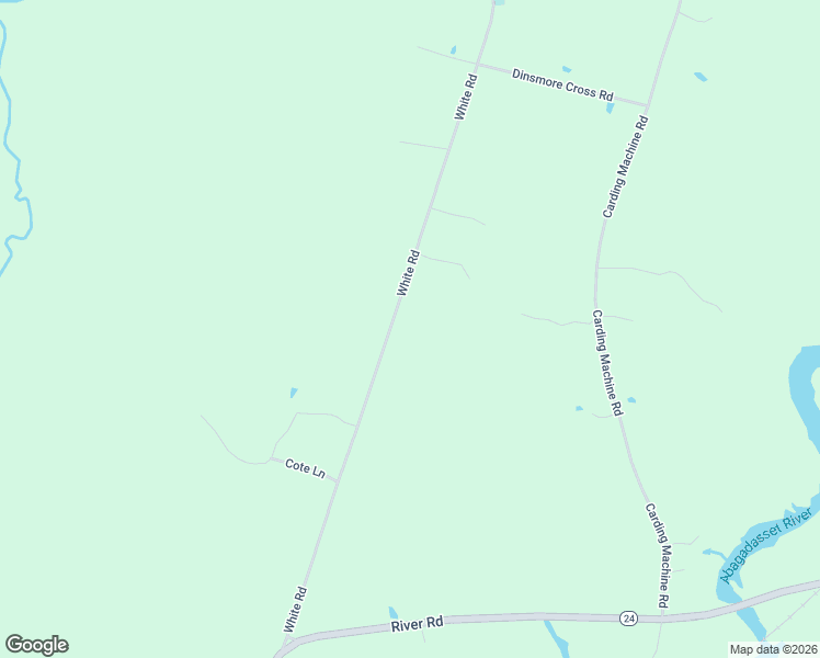 map of restaurants, bars, coffee shops, grocery stores, and more near 133 White Road in Bowdoinham