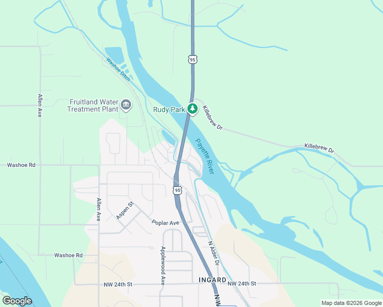 map of restaurants, bars, coffee shops, grocery stores, and more near in Payette County