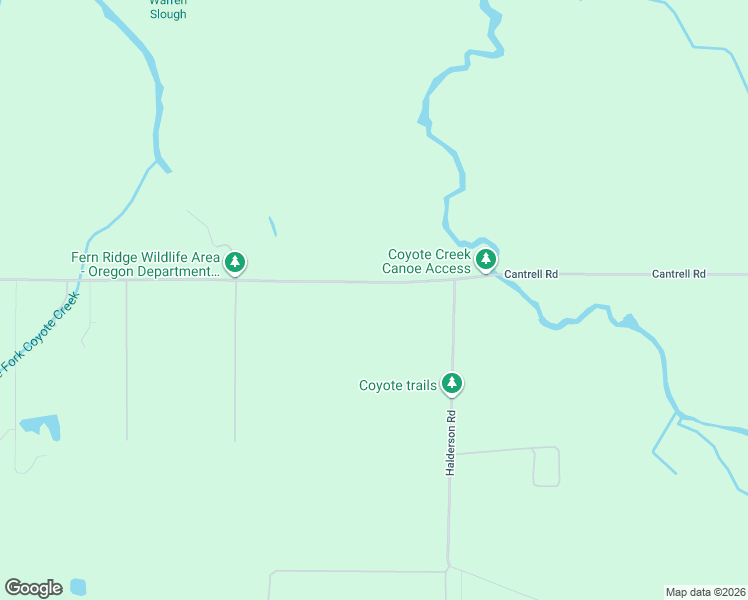 map of restaurants, bars, coffee shops, grocery stores, and more near 27082 Cantrell Road in Eugene