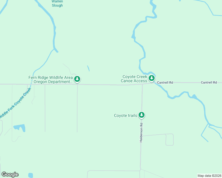 map of restaurants, bars, coffee shops, grocery stores, and more near 27082 Cantrell Road in Eugene