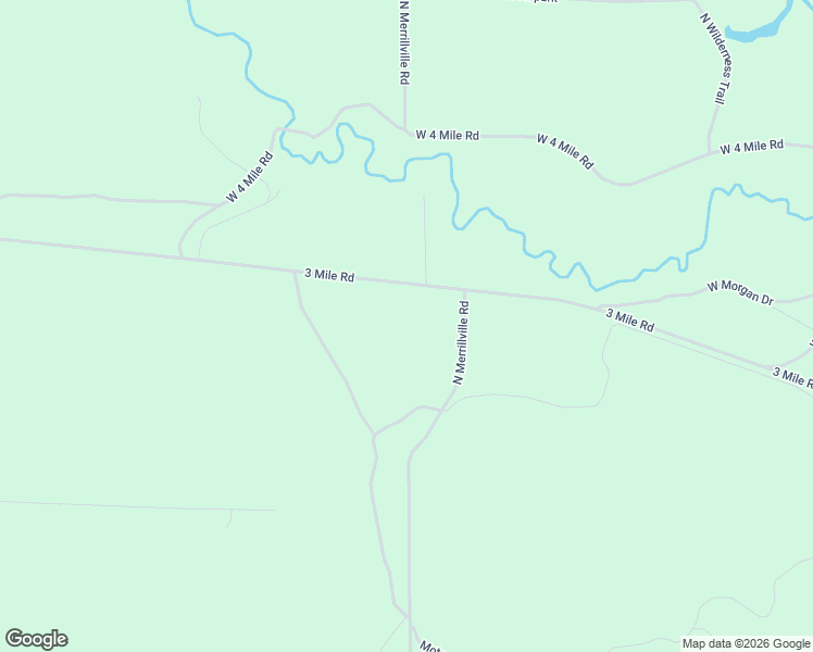 map of restaurants, bars, coffee shops, grocery stores, and more near 3647 3 Mile Road in Luther