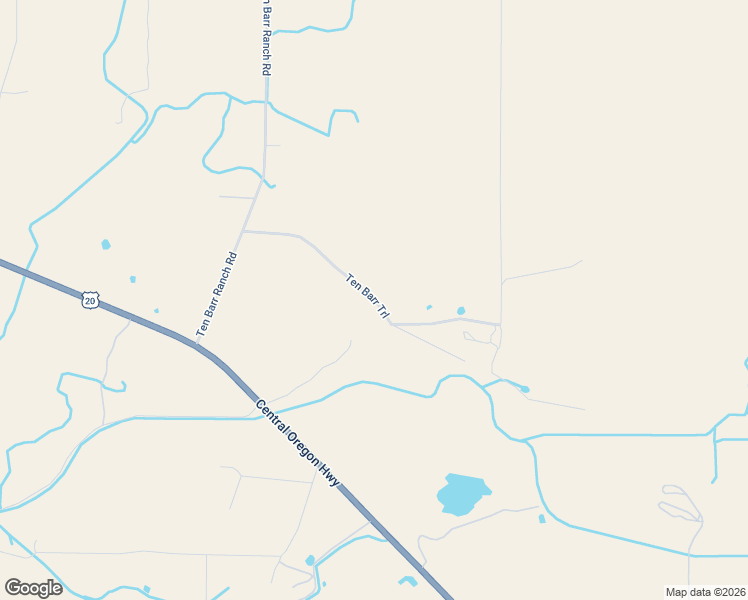 map of restaurants, bars, coffee shops, grocery stores, and more near 23500 Ten Barr Trail in Bend