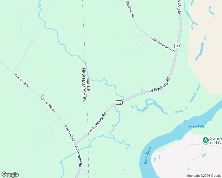 map of restaurants, bars, coffee shops, grocery stores, and more near 51 West Fryeburg Road in Fryeburg