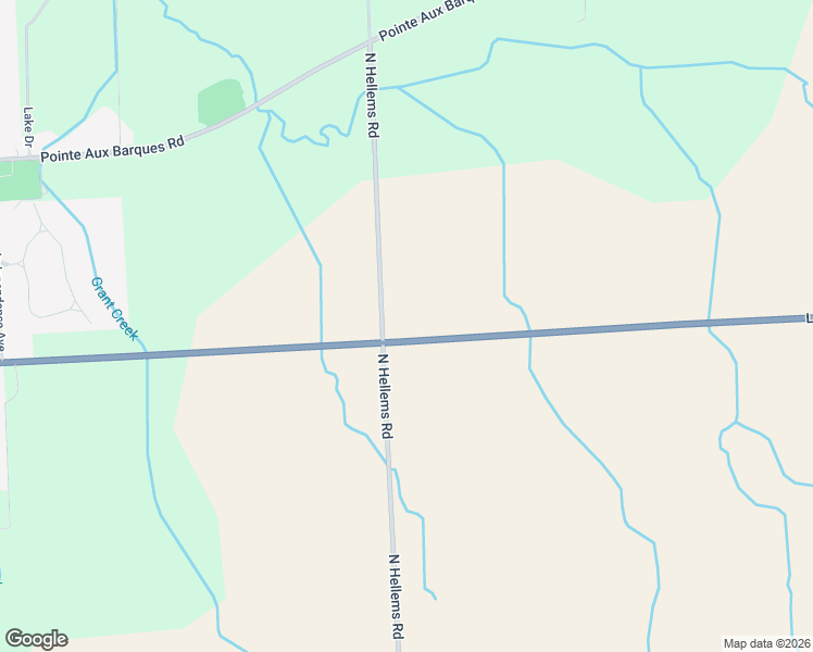 map of restaurants, bars, coffee shops, grocery stores, and more near 1501 Grindstone Road in Port Austin