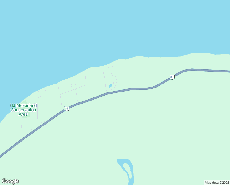 map of restaurants, bars, coffee shops, grocery stores, and more near 11875 Loyalist Parkway in Prince Edward