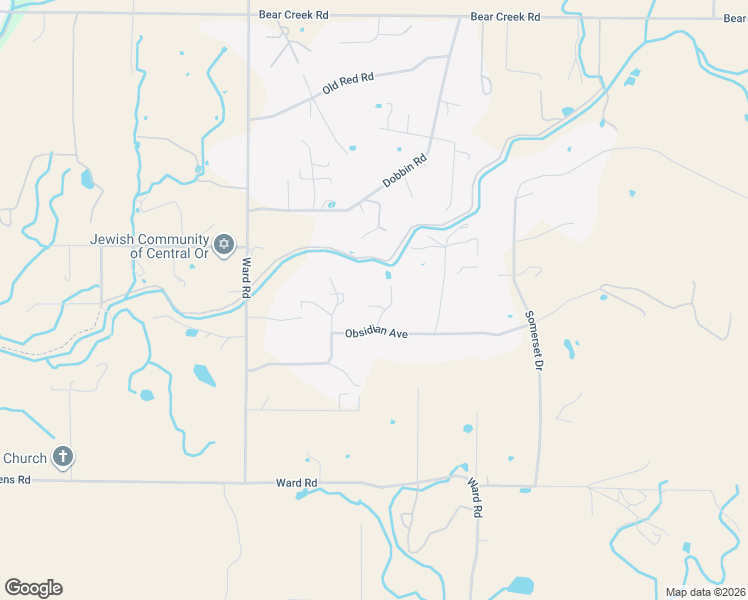 map of restaurants, bars, coffee shops, grocery stores, and more near 61765 Tomahawk Street in Bend
