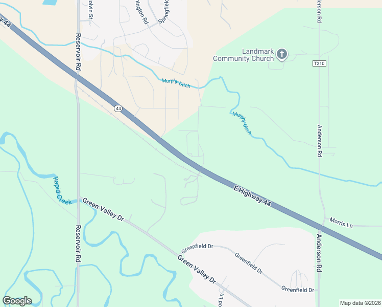 map of restaurants, bars, coffee shops, grocery stores, and more near 6200 South Dakota 44 in Rapid City