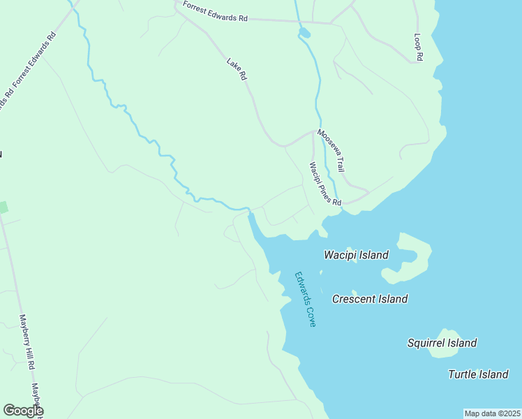 map of restaurants, bars, coffee shops, grocery stores, and more near 150 Wayaka Lane in Otisfield