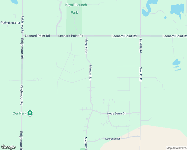 map of restaurants, bars, coffee shops, grocery stores, and more near 4168 Marquart Lane in Omro