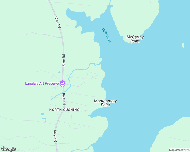 map of restaurants, bars, coffee shops, grocery stores, and more near 57 Meadow Lane in Cushing
