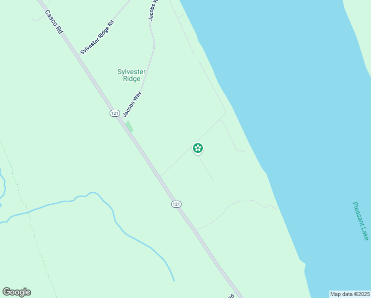 map of restaurants, bars, coffee shops, grocery stores, and more near 117 Camp Nona Road in Otisfield