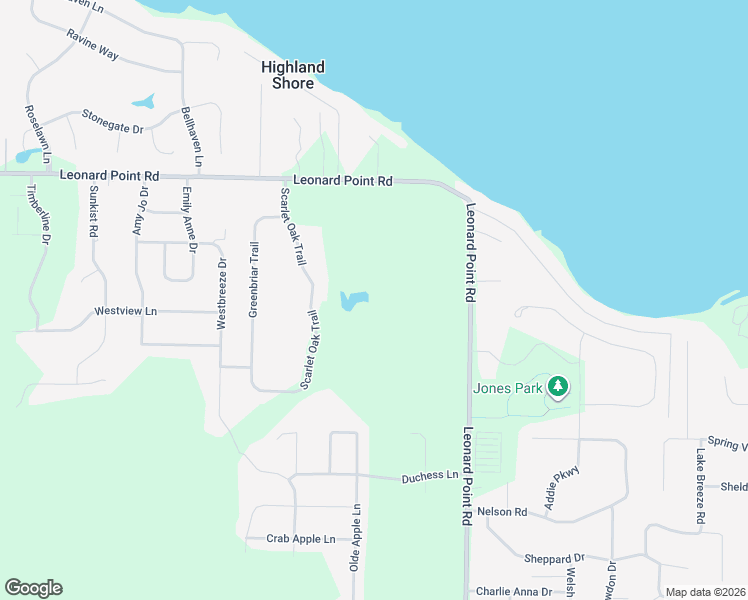 map of restaurants, bars, coffee shops, grocery stores, and more near 1894 Scarlet Oak Trail in Oshkosh