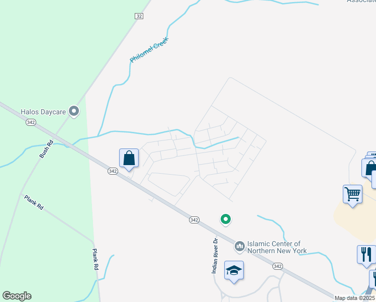map of restaurants, bars, coffee shops, grocery stores, and more near 26138 Hooded Court in Calcium