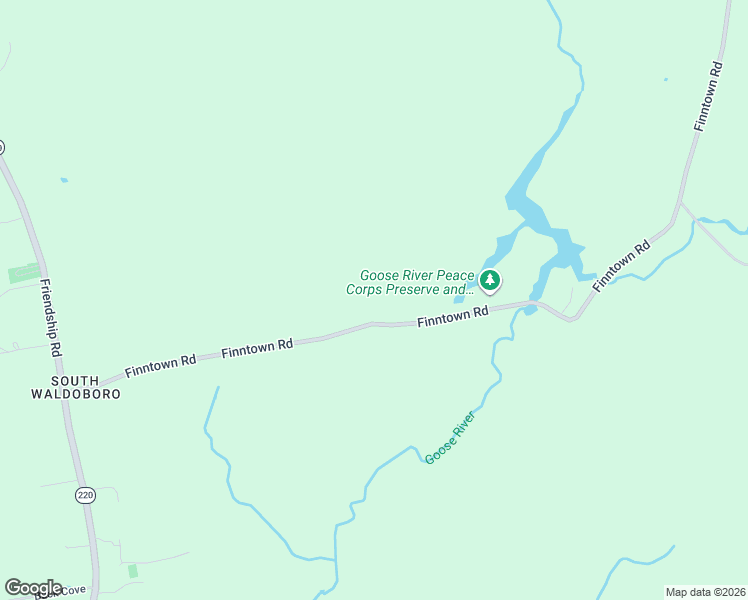 map of restaurants, bars, coffee shops, grocery stores, and more near 352 Finntown Road in Waldoboro