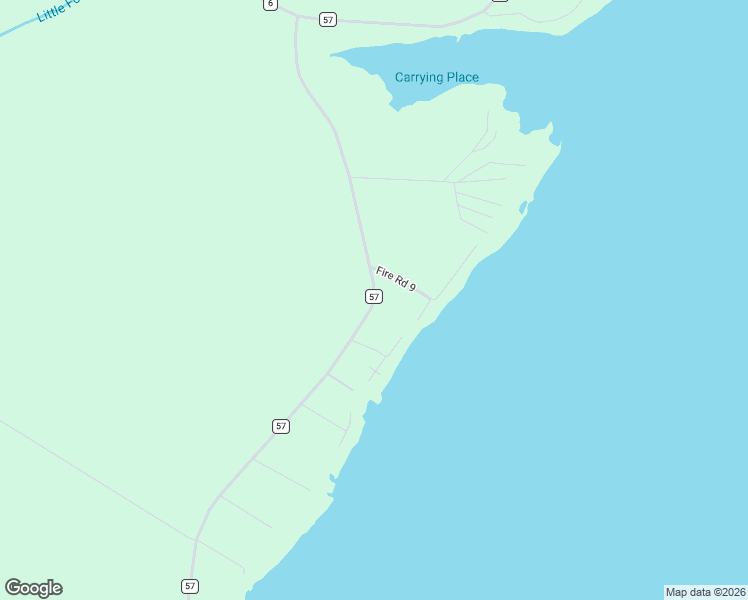map of restaurants, bars, coffee shops, grocery stores, and more near County Route 57 in Jefferson County