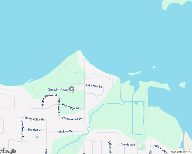 map of restaurants, bars, coffee shops, grocery stores, and more near 2715 Shorehaven Ln in Oshkosh