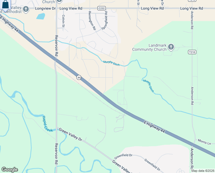 map of restaurants, bars, coffee shops, grocery stores, and more near 6112 East Highway 44 in Rapid City