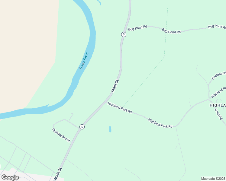 map of restaurants, bars, coffee shops, grocery stores, and more near 1553 Main Street in Fryeburg