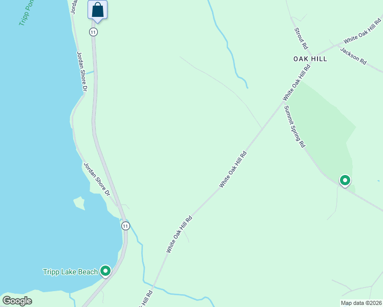 map of restaurants, bars, coffee shops, grocery stores, and more near 355 White Oak Hill Road in Poland