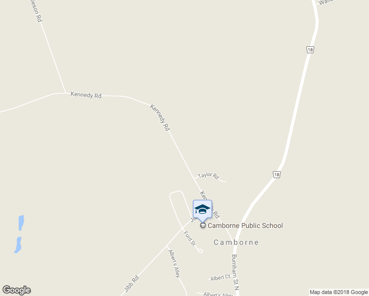 map of restaurants, bars, coffee shops, grocery stores, and more near 3621 Kennedy Road in Cobourg