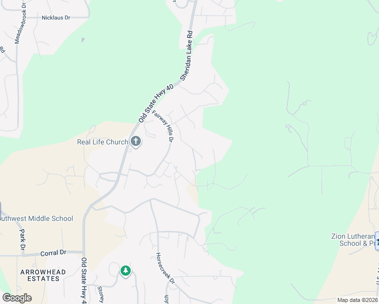 map of restaurants, bars, coffee shops, grocery stores, and more near 4017 Mountain Shadow Place in Rapid City