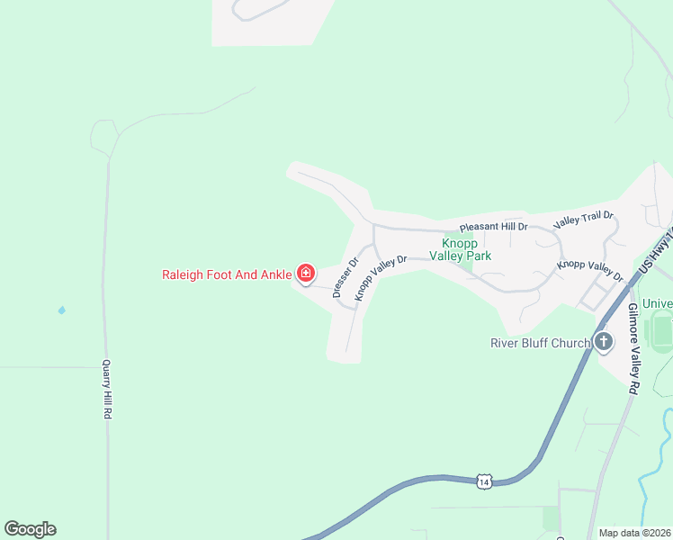 map of restaurants, bars, coffee shops, grocery stores, and more near 52 Dresser Court in Winona