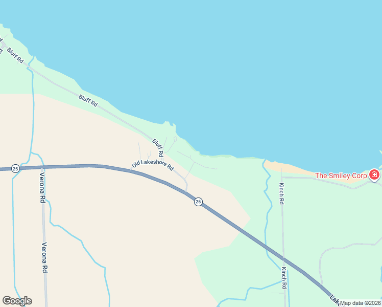 map of restaurants, bars, coffee shops, grocery stores, and more near 9210 North Lakeshore Road in Port Austin