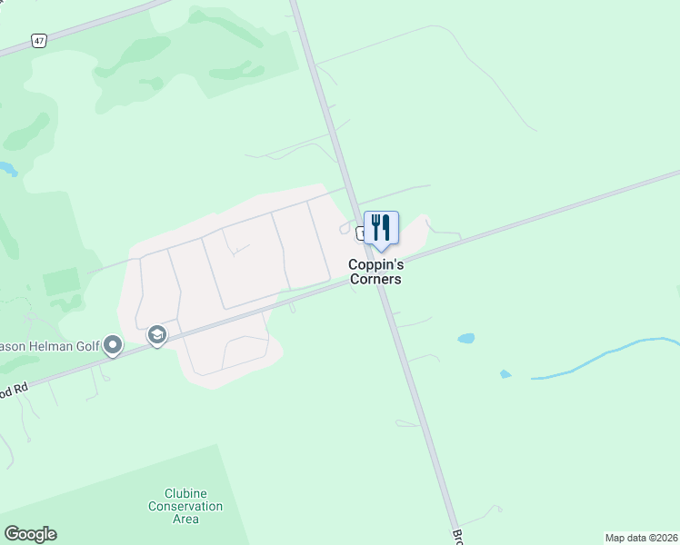 map of restaurants, bars, coffee shops, grocery stores, and more near 21 Country Club Crescent in Goodwood