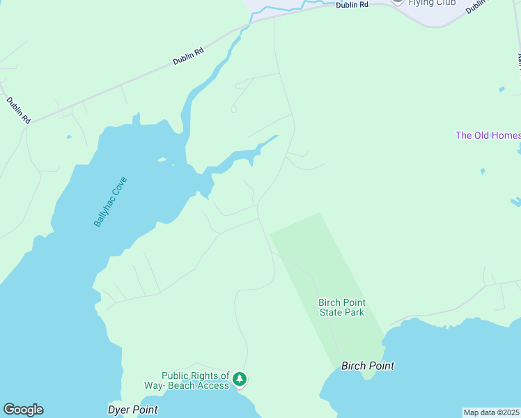map of restaurants, bars, coffee shops, grocery stores, and more near 54 Ballyhac Road in Owls Head
