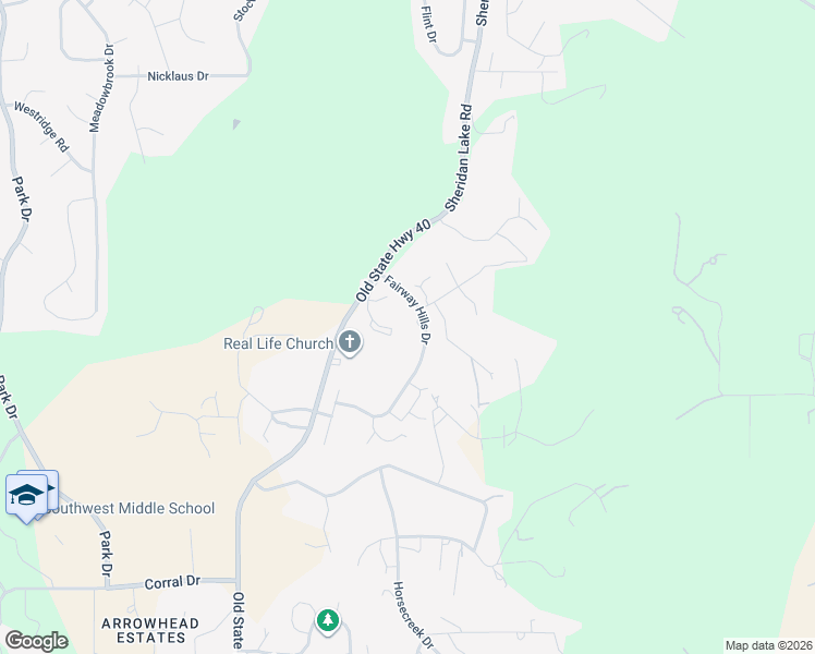 map of restaurants, bars, coffee shops, grocery stores, and more near 3939 Fairway Hills Drive in Rapid City