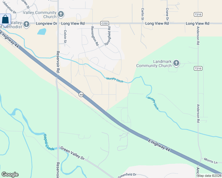 map of restaurants, bars, coffee shops, grocery stores, and more near 4125 Apple Tree Road in Rapid City