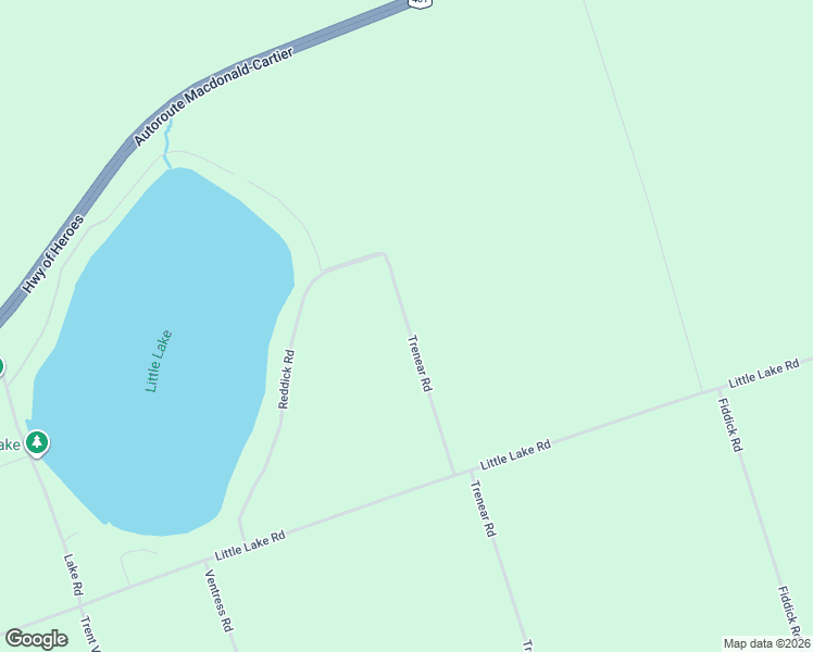 map of restaurants, bars, coffee shops, grocery stores, and more near 870-886 Trenear Road in Northumberland County