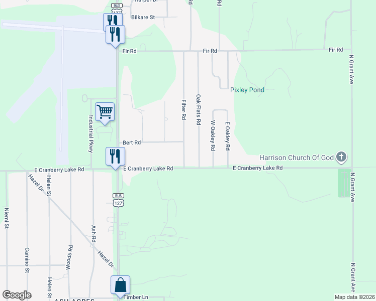 map of restaurants, bars, coffee shops, grocery stores, and more near 4084 Filter Road in Harrison