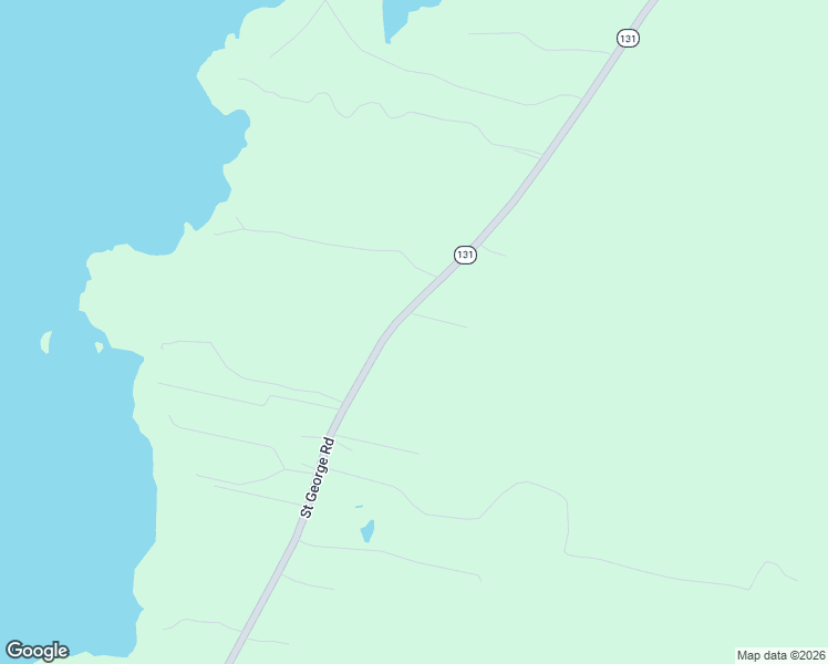 map of restaurants, bars, coffee shops, grocery stores, and more near 579 Saint George Road in South Thomaston