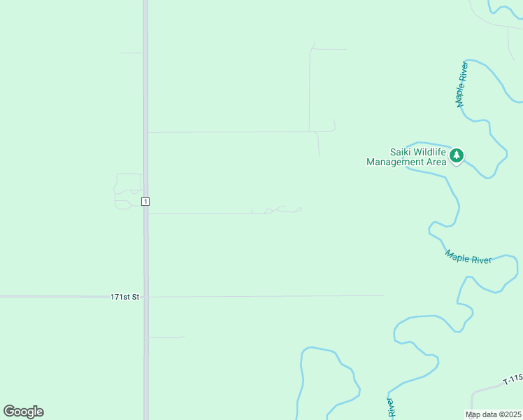 map of restaurants, bars, coffee shops, grocery stores, and more near 17269 State Highway 66 in Good Thunder