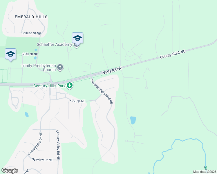 map of restaurants, bars, coffee shops, grocery stores, and more near 3411 Tralee Lane Northeast in Rochester