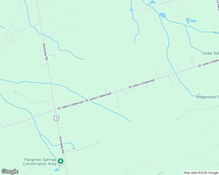 map of restaurants, bars, coffee shops, grocery stores, and more near 3970 Saint John's SideRoad in Newmarket