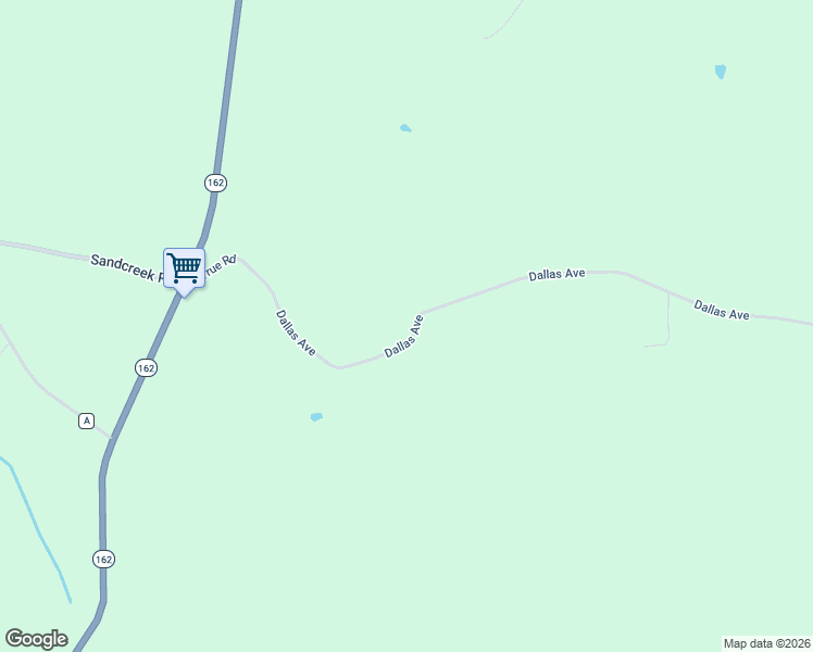 map of restaurants, bars, coffee shops, grocery stores, and more near 4290 Dallas Avenue in Sparta