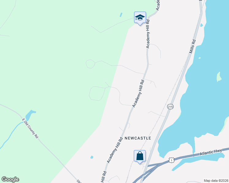 map of restaurants, bars, coffee shops, grocery stores, and more near 35 Timber Lane in Newcastle