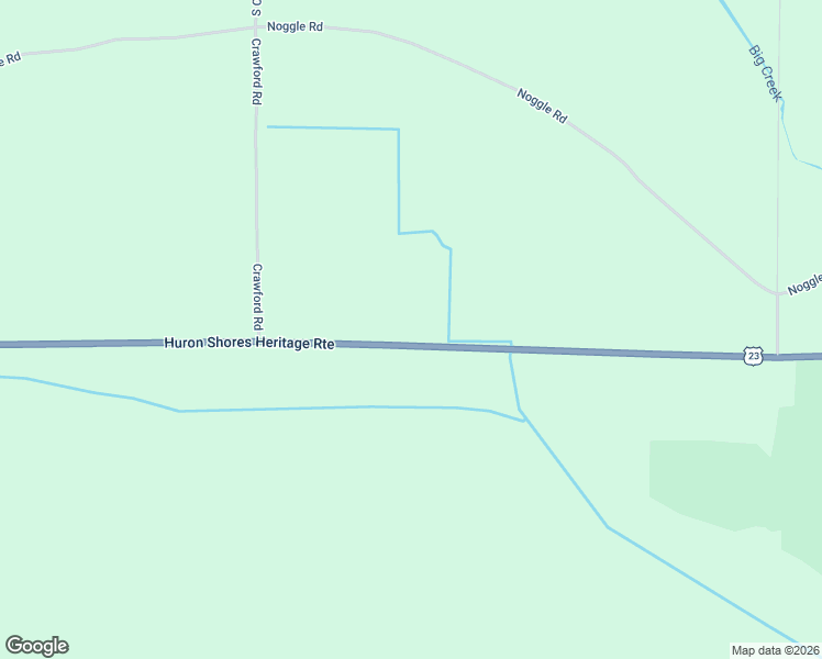 map of restaurants, bars, coffee shops, grocery stores, and more near 501-635 South U.S. 23 in Omer