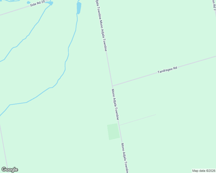 map of restaurants, bars, coffee shops, grocery stores, and more near 994490 Mono Adjala Townline in Mono