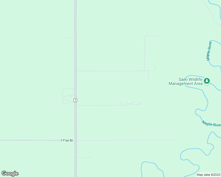 map of restaurants, bars, coffee shops, grocery stores, and more near 17269 State Highway 66 in Good Thunder