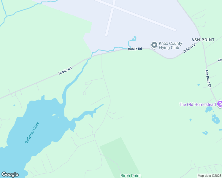 map of restaurants, bars, coffee shops, grocery stores, and more near 54 Ballyhac Road in Owls Head