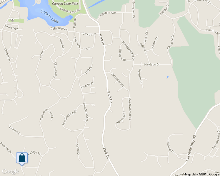 map of restaurants, bars, coffee shops, grocery stores, and more near 3608 Park Drive in Rapid City